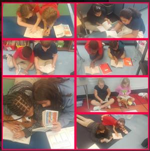 Students learned to find the patterns in literacture as they read and discussed the text.